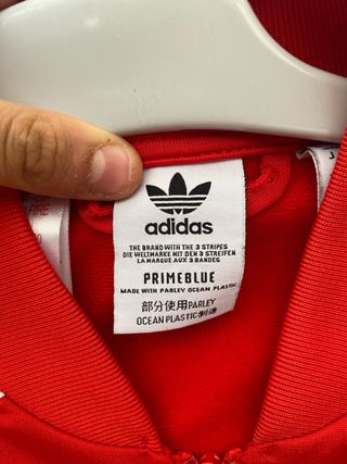 Chaqueta Adidas Roja Talla M