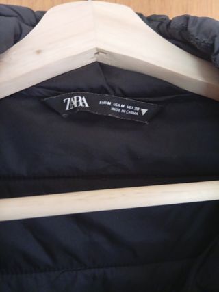Plumas Zara Negro