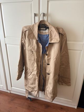Gabardina Cortefiel Beige