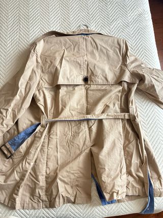 Gabardina Cortefiel Beige