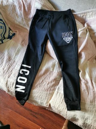 Pantalón chándal ICON negro