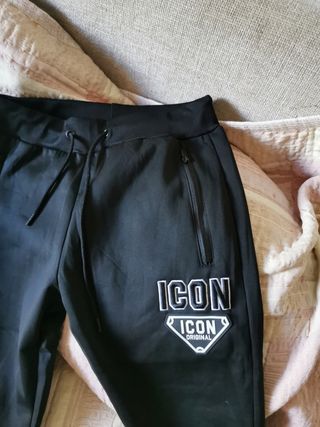 Pantalón chándal ICON negro