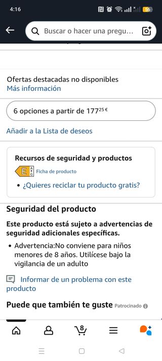 Monitor Gigabyte de 27 pulgadas