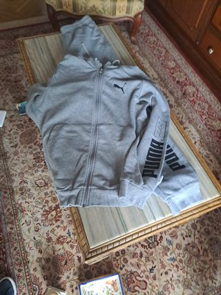 Chándal Puma gris hombre