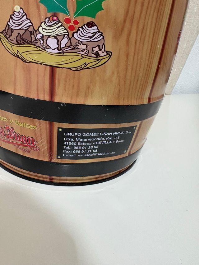 Lata Caja Publicitaria Don Juan