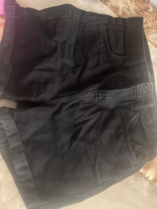 Pantalón corto niña negro