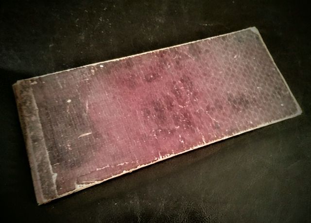 Fascicolo primi '900 scritte e numeri