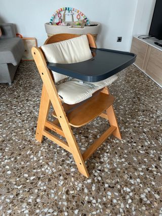 Trona bebé madera +0 años 