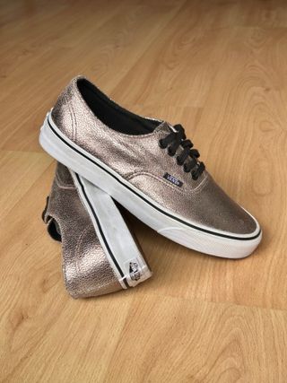 Zapatillas Vans 38,5 Authentic Metallic Decon