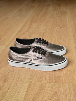 Zapatillas Vans 38,5 Authentic Metallic Decon