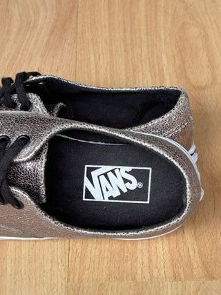 Zapatillas Vans 38,5 Authentic Metallic Decon