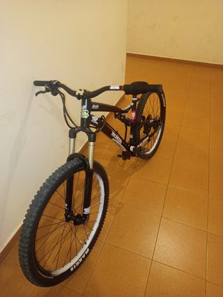 Bicicleta Montaña Rockrider Negra/Rosa
