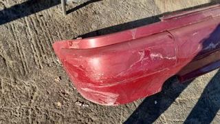 PARAGOLPES TRASERO CITROEN XSARA 1999 ROJO