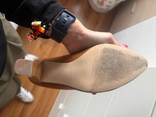 Zapato tacón Minelli marrón puesto solo una vez 