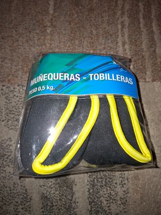 Tobilleras lastre 0,5 kg Amaya Sport