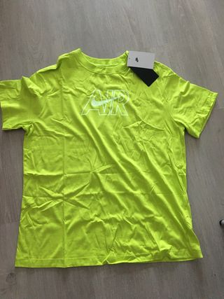 Camiseta Nike Air Verde Talla M
