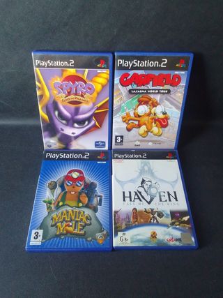 4 Juegos PS2: de plataformas.