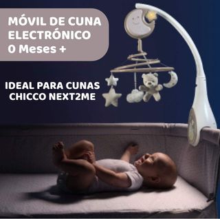 ✨ - Chicco Next2Dreams Carrusel Móvil Bebé - 3 en