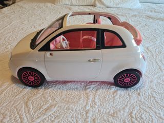 Auto Barbie rosa e bianca