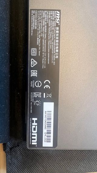 MSI Optix MAG161V Monitor Portátil 15.6 FullHD