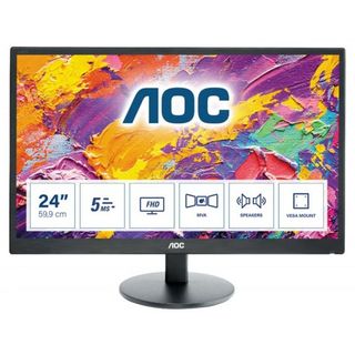 Monitor AOC 24 Preto