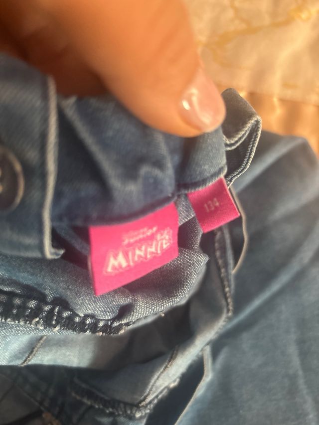 Peto vaquero niña Minnie Mouse