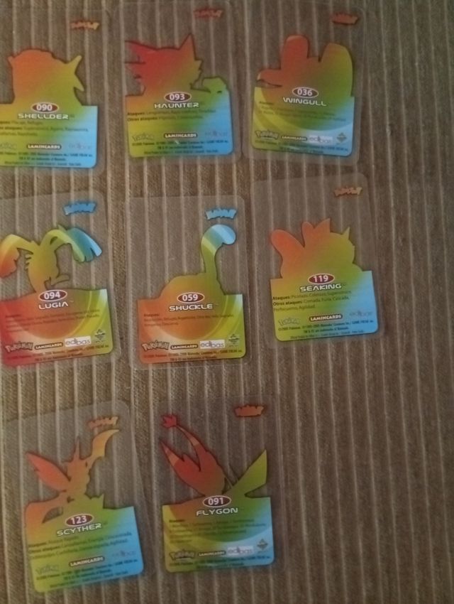 Cartas Pokémon - Lote 17