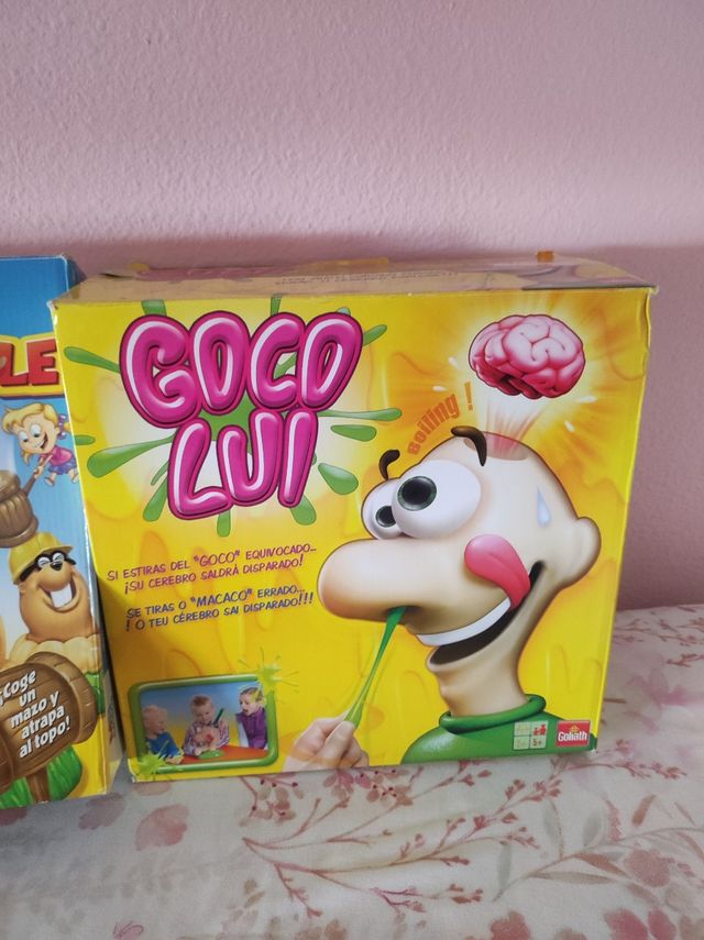 Lote 2 juegos mesa infantiles: Guaca-Mole y Coco L