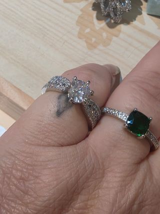 Anillo Plata Ley 925 Compromiso 