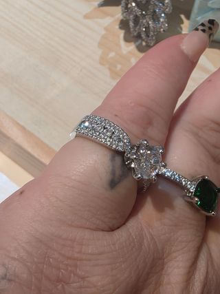 Anillo Plata Ley 925 Compromiso 