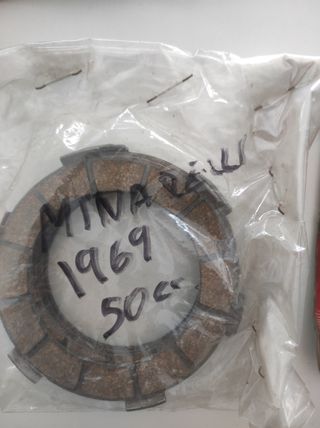 Discos Embrague Motor Minarelli 1969 50cc