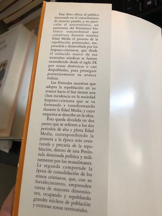 Repoblacion y sociedad España cristiana medieval 