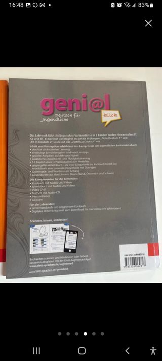 geni@l klick a1, libro del alumno  y ejercicios

