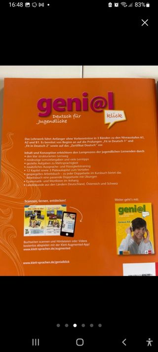 geni@l klick a1, libro del alumno  y ejercicios
