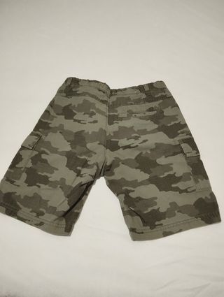 Bermuda niño camuflaje