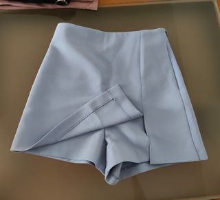 Falda pantalón azul