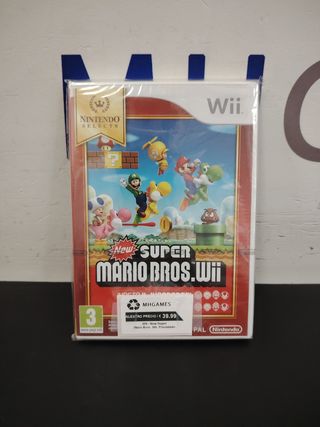 New Super Mario Bros. Wii Precintado