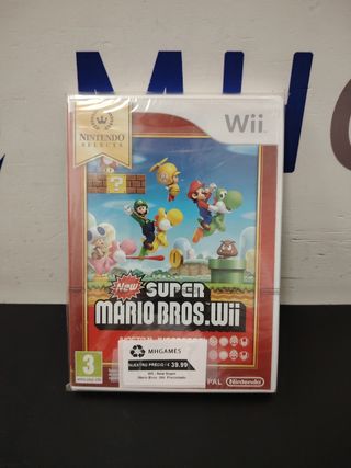 New Super Mario Bros. Wii Precintado