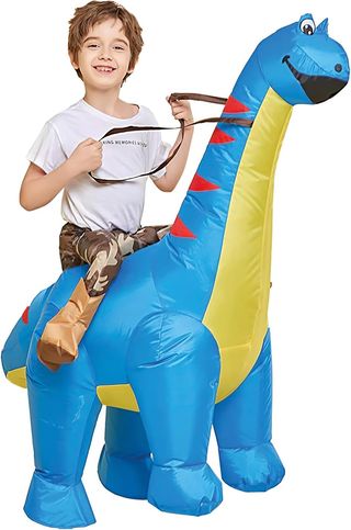 ✨ - AirSuit® Disfraz hinchable de Dinosaurio Diplo