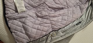 Chaqueta de plumas Pepe Jeans plateada