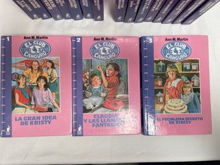 Lote 18 libros El club de las canguro