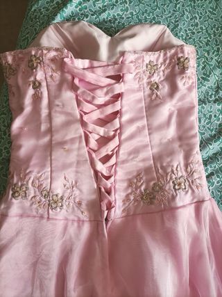 Vestido de Quinceañera Rosa