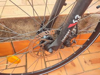 Bicicleta B-Twin Riverside 500 Roja