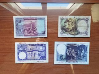 Colección 12 Billetes El Banco de España