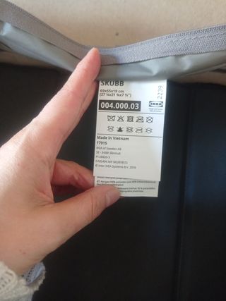 Bolsas de almacenaje para cama Ikea