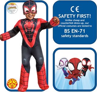 ✨ - Rubies Disfraz Miles Morales Saf Preschool par