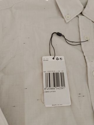 Sandalias Ángel Alarcón doradas/naranja+camisa de 