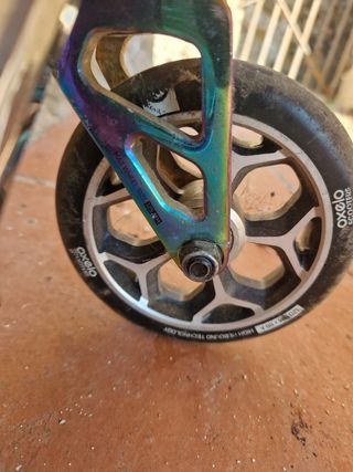 Patinete profesional trucos