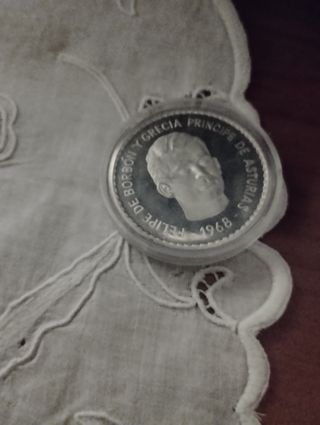 Moneda Felipe VI Príncipe de Asturias 1968
