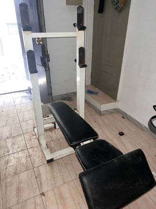 Banco de press banca, militar e inclinado